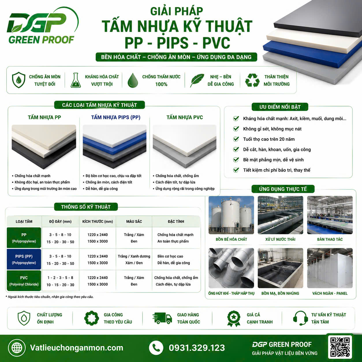 Tấm Nhựa Kỹ Thuật